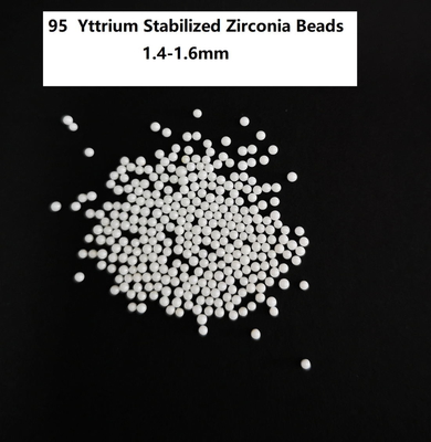 1.8-2.0mm زركونيا طحن الخرز حبات سيليكات الزركونيوم لطلاء الطلاء